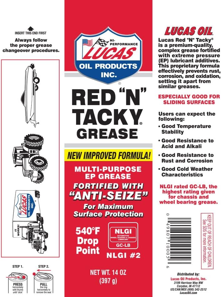 Grease RD LITHM 14OZ