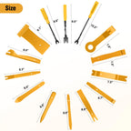 GOOACC 238Pcs Auto Trim Removal Tool and Push Pin Retainer Clip Set
