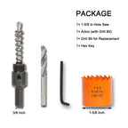 3 inch Hole Saw for Wood, Metal, Plastic & Drywall, with Arbor