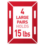 Command 15 & 10 lb Assorted Picture Hanging Strips, 28 Pairs, SIOC