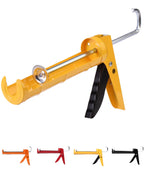 Bates- Caulking Gun, 10:1 Thrust Ratio, Orange, No Drip Sealant Gun