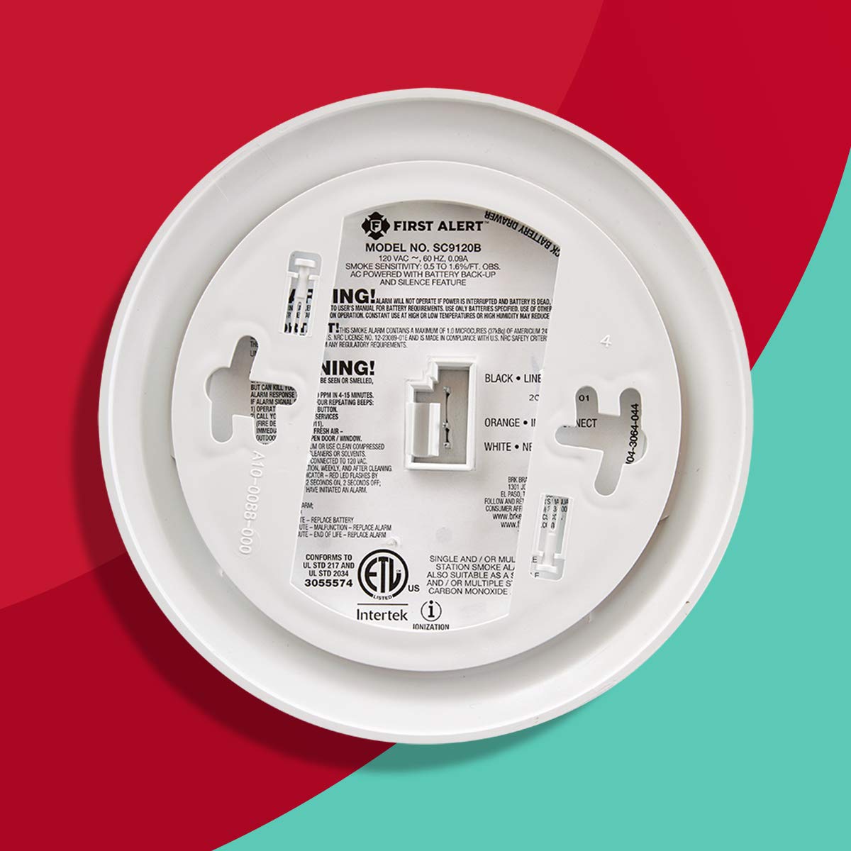 First Alert Hardwire Combination Smoke & Carbon Monoxide Alarm