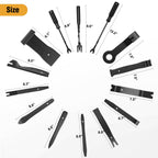 GOOACC 238Pcs Auto Trim Removal Tool and Push Pin Retainer Clip Set