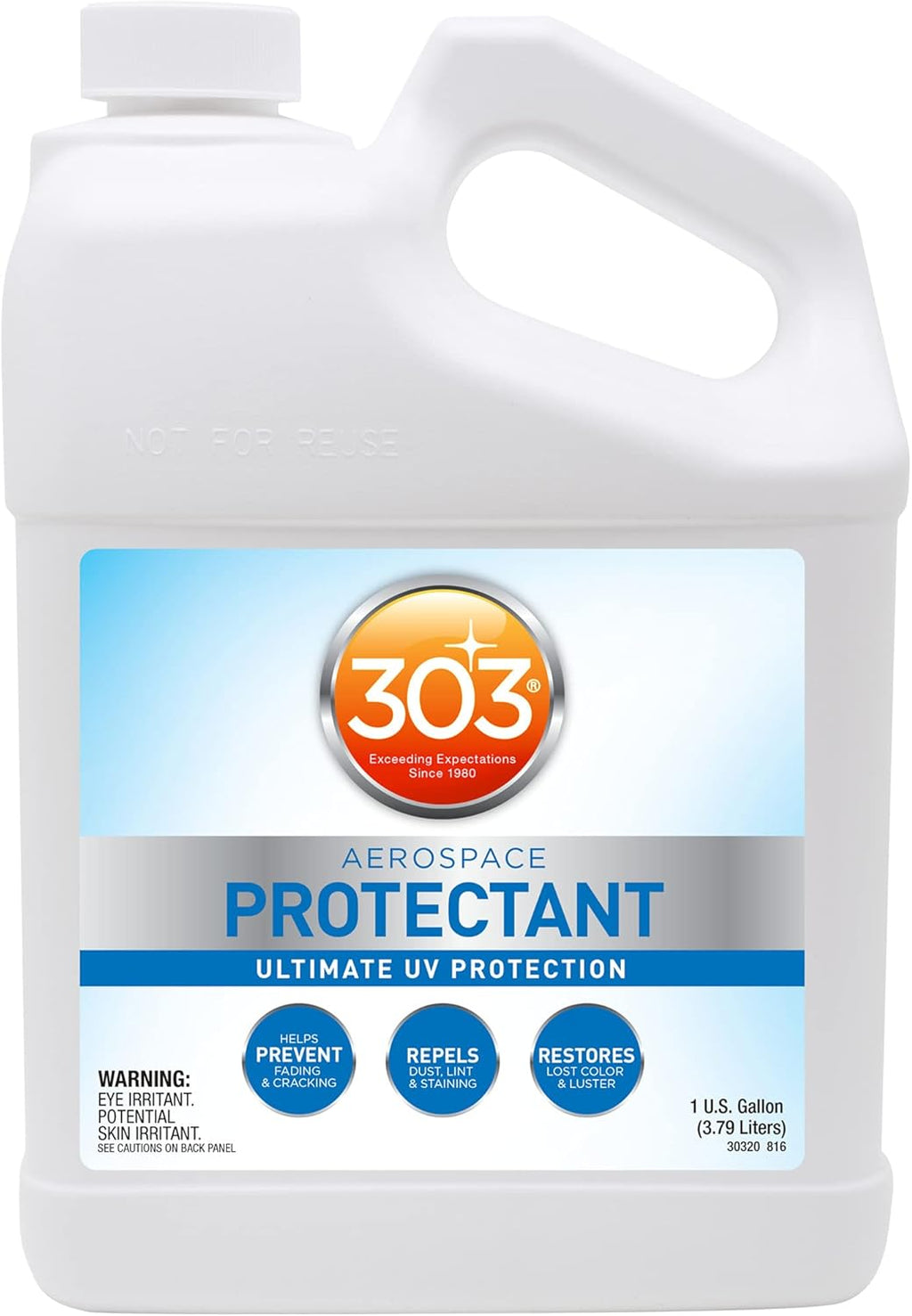 303 Aerospace Protectant for Vinyl, Plastic & Rubber, 1 Gallon
