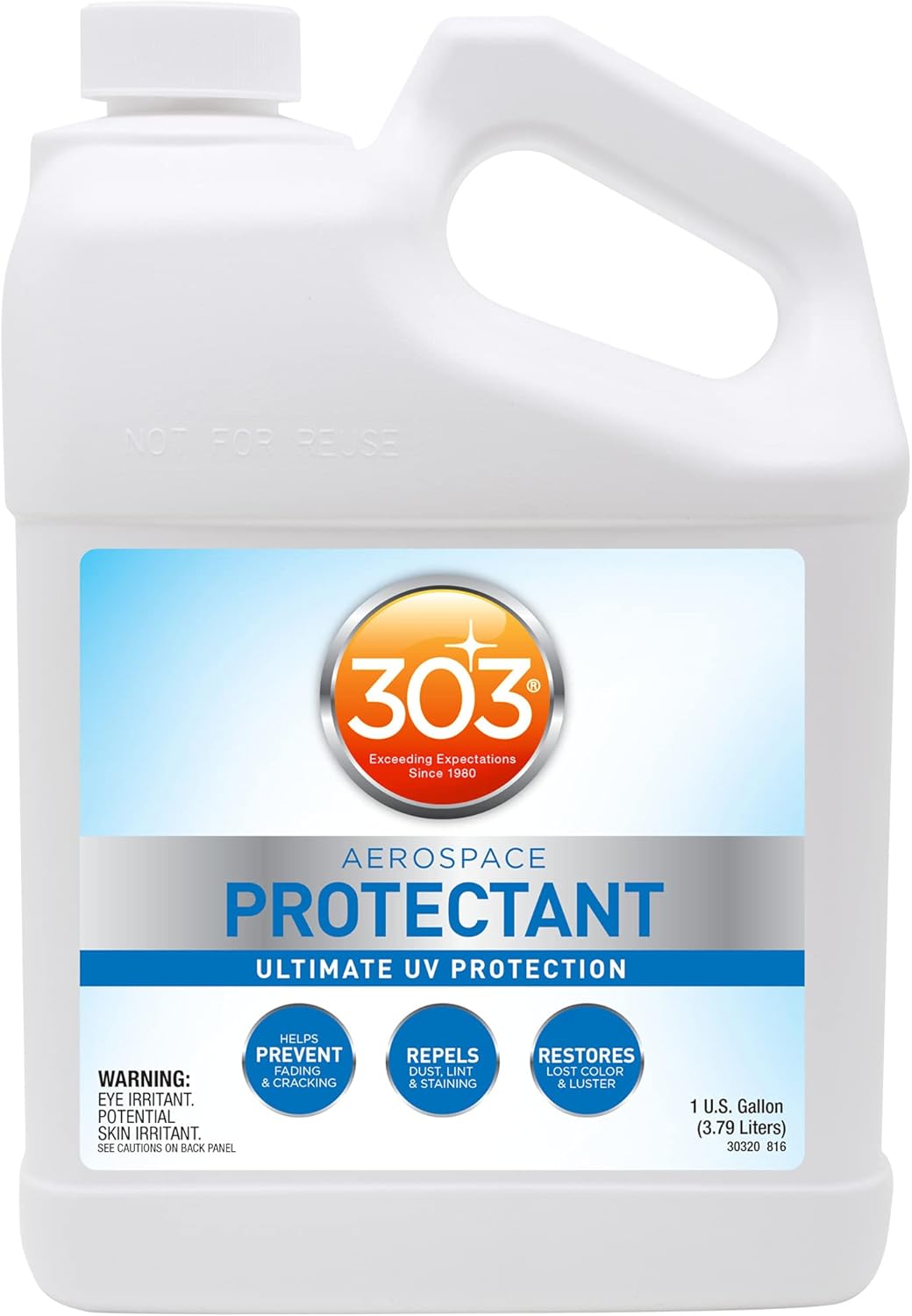 303 Aerospace Protectant for Vinyl, Plastic & Rubber, 1 Gallon