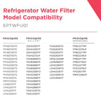 Frigidaire EPTWFU01 Refrigerator Water Filter Replacement, White, 1 Count
