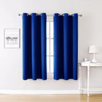 ChrisDowa Small Blackout Curtains for Kitchen and Bedroom 24 Inches Long
