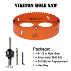 3 inch Hole Saw for Wood, Metal, Plastic & Drywall, with Arbor