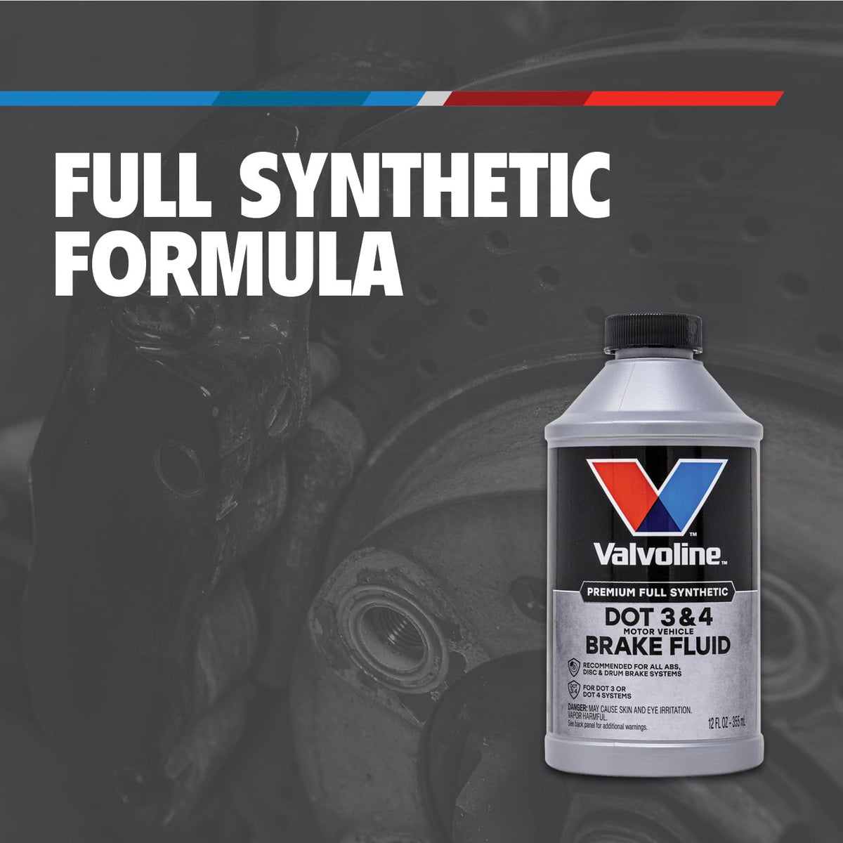 Valvoline DOT 3 & 4 Synthetic Brake Fluid, 32 oz