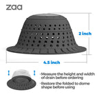 zaa Shower Drain Hair Catcher Bathtub Drain Strainer Sink Drain Protector