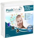 PlushDeluxe Bamboo Waterproof Mattress Protector, King Size, Ultra Soft