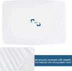 Twin Size Mattress Protector Waterproof,Absorbent Fitted Sheet