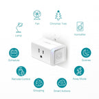 Kasa Smart Plug HS103P2, Wi-Fi Outlet Works with Alexa, 2-Pack