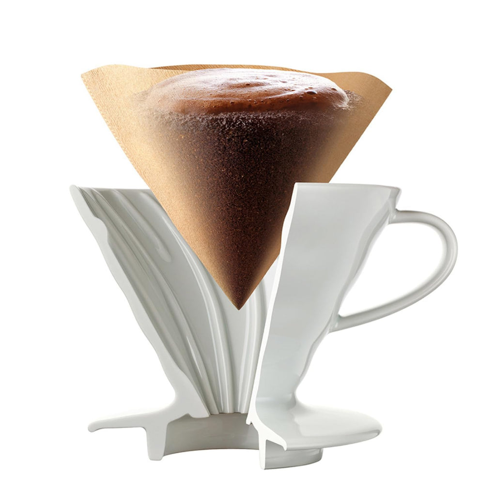 Hario V60 Paper Coffee Filter, Size 02, Natural, 200ct