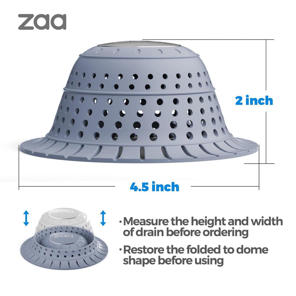 zaa Shower Drain Hair Catcher Bathtub Drain Strainer Sink Drain Protector