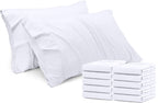 Pillow Covers Standard Set of 4, Soft and Comfy Pillow Cases, Purple