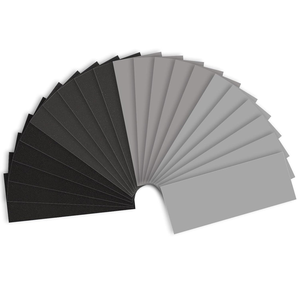 Extra Fine Sandpaper Assortment, Wet Dry Sand Paper 9 x 3.6 Inch