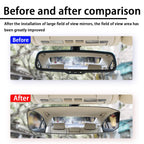 8sanlione 360-Degree Adjustable Car Rearview Mirror