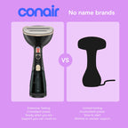 Conair Steamer for Clothes & Upholstery, Handheld, 3 Attachments, White