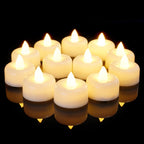 Amagic 12Pack Blue Flameless LED Tea Lights Candles Battery Operated
