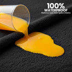 Waterproof Twin Size Mattress Protector fits upto 15" deep Mattresses
