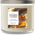Yankee Candle Amber & Sandalwood Scented Candle, 14.5oz 3-Wick