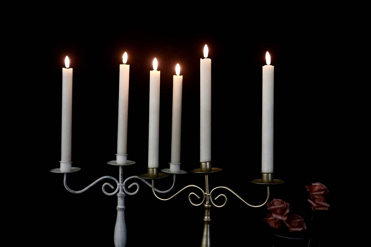 GenSwin 10.8" Flameless Floating Candles Wand Halloween Decorations