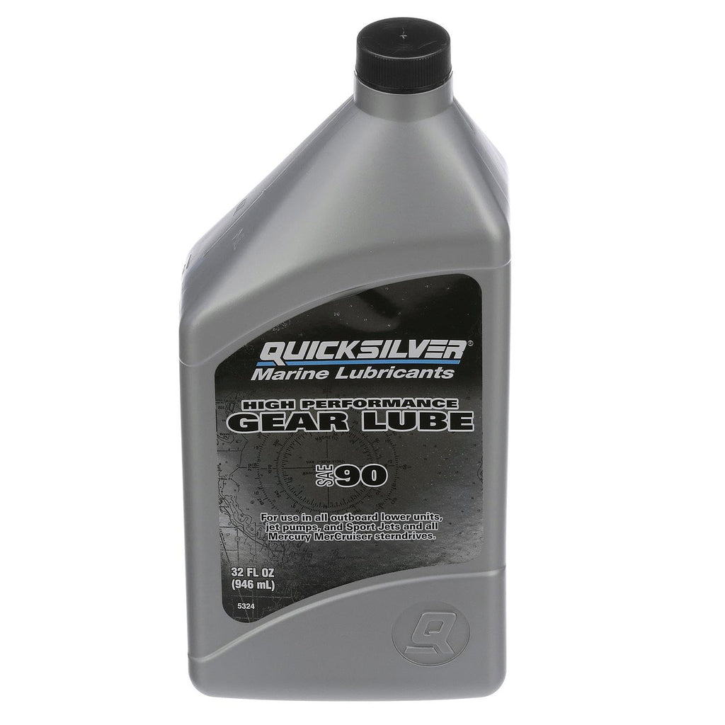 Quicksilver SAE 90 High Performance Gear Lube, 32 oz