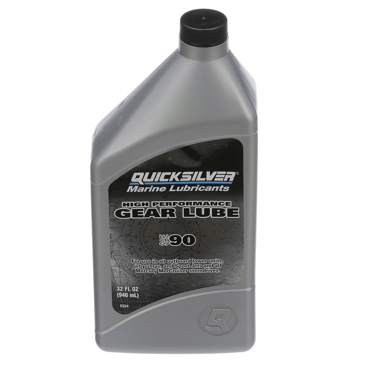 Quicksilver SAE 90 High Performance Gear Lube, 32 oz