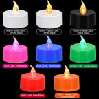 KOABY 12/24/50/100/200/400 Pack LED Tea Lights