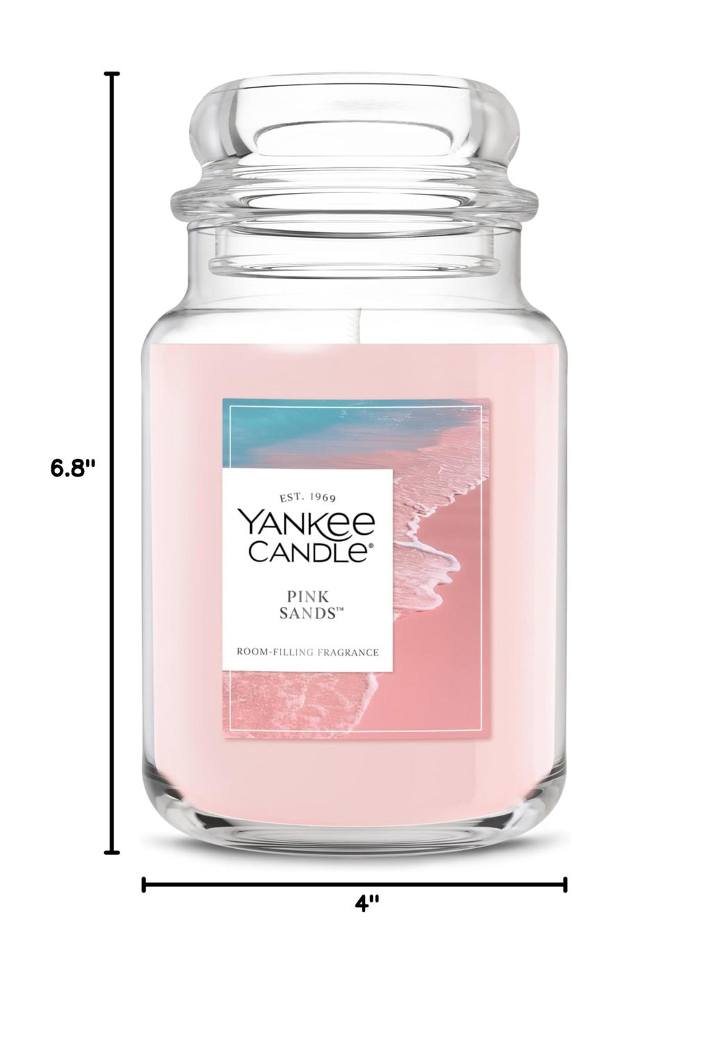 Yankee Candle Macintosh Scented Candle, 22oz Large Jar