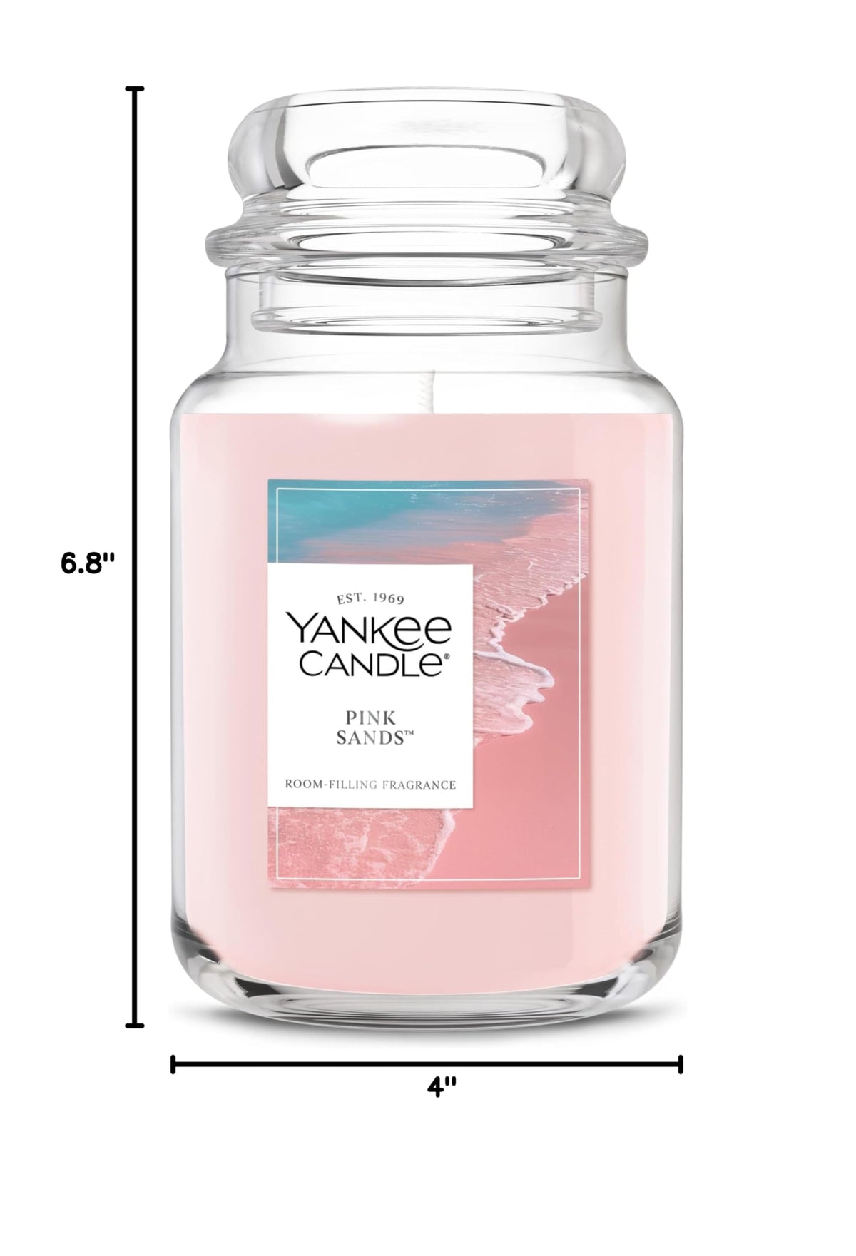 Yankee Candle Macintosh Scented Candle, 22oz Large Jar
