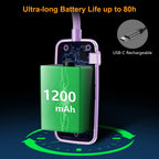 Gritin 19 LED Rechargeable Book Light for Reading in Bed