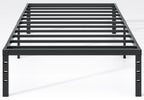 NEW JETO Metal Bed Frame,Queen Size Bed Frame with Storage Space,14 Inch