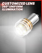 LASFIT 194 LED Bulb T10 168 192 White Bright for License Plate Bulb 2 PCS