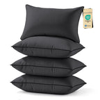 JOLLYVOGUE Firm King Size Pillows Set of 4, Cooling Supportive Bed Pillows with Oeko-Tex Certified Soft Down Alternative Fill, Luxury Hotel Quality for Back, Stomach and Side Sleepers