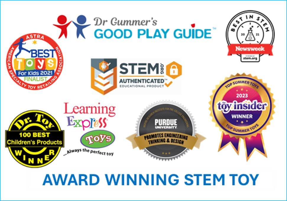 SNAP CIRCUITS Classic SC-300 STEM Electronics Kit, 300+ Projects, Ages 8+