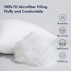 MIULEE 16x36 Inch Throw Pillow Insert for Couch Sofa Bed