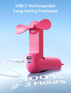 JISULIFE 3 IN 1 Portable Fan with Power Bank & Flashlight Featured