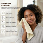 Utopia Towels 12 Pack Washcloths, 12x12 in, 100% Cotton, Beige