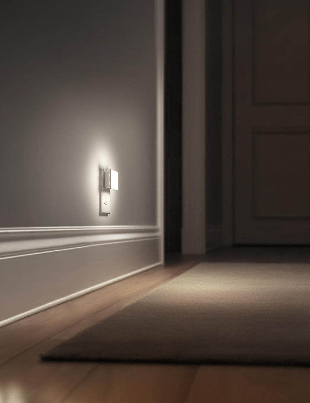 L LOHAS LED Night Lights Plug into Wall 2-Pack, 0.3W Plug in Night Light