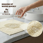 Utopia Towels 12 Pack Washcloths, 12x12 in, 100% Cotton, Beige