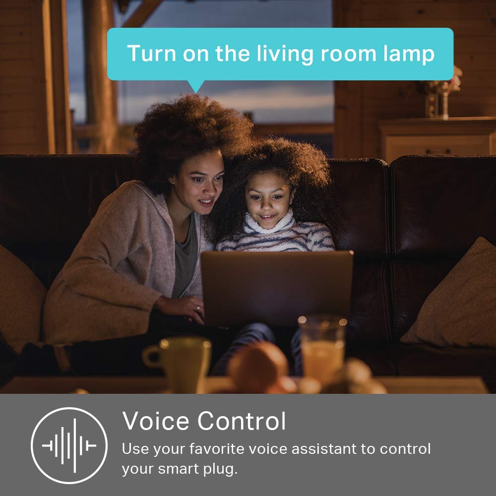 Kasa Smart Plug HS103P2, Wi-Fi Outlet Works with Alexa, 2-Pack