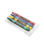 CrayonKing 100 Bulk Crayons, 25 Individually Wrapped 4-Packs