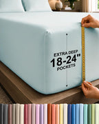 CGK Extra Deep Queen Single Fitted Sheet Only - Dark Grey