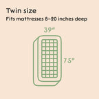 Niagara Sleep Solution Queen Ultra Soft Mattress Topper — Back Pain Relief