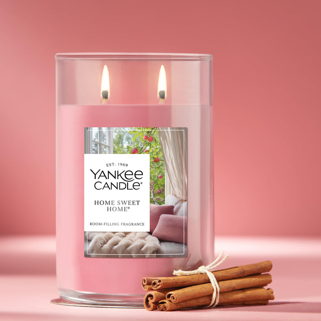 Yankee Candle Amber & Sandalwood Scented Candle, 14.5oz 3-Wick
