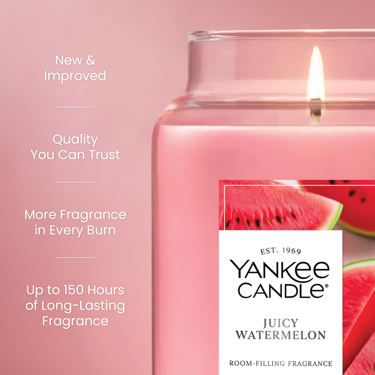 Yankee Candle Macintosh Scented Candle, 22oz Large Jar