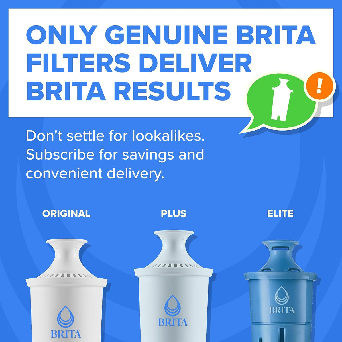 Brita Large 10-Cup Elite Water Filter Pitcher, WQA NSF/ANSI Certified, Reduces 99% of Lead, Microplastics, & 30 Contaminants, BPA-Free, Removes Chlorine Taste & Odor, 1 Filter Included, White