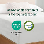 Zinus 14 Inch King Lumbar+ Premium Memory Foam Mattress, Medium